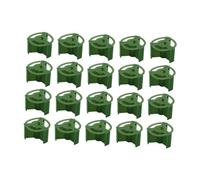 Milageto 20 Piezas de Soportes para jarrones de Cementerio, arreglos Florales cilíndricos, Base para Flores para Lugares conmemorativos en el césped.