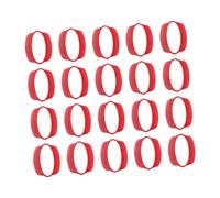 Milageto 20 piezas PEL Perm varillas Band de Accesorios Cambiar color de varillas de frías reutilizables se adapta a varios rodillos