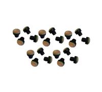 Milageto 20 Puntas de Taco de Billar, Puntas de Varilla de Billar, Accesorios Profesionales de Billar de 12 mm, fáciles de Instalar, Piezas de Repuesto