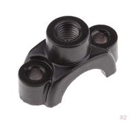 Milageto 2x Adaptador de Montaje para Espejo de 8 Mm, Instalación Sencilla