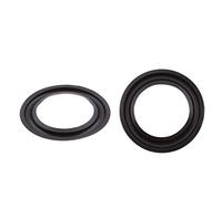 Milageto 2X Audio Reparación de Bordes para Altavoces con Kit de Espuma de Goma Antipolvo para Restaurar Sonido Y Mantener Limpieza Adecuada para Restauración