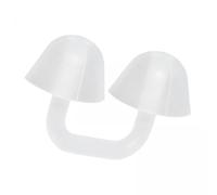 Milageto 2X Clip Nasal Tapón Nariz Pinza Protector Polivalente Ajuste Preciso de Silicona Resistente Antideslizante Usar en Natación Surf Buceo Adultos Niños