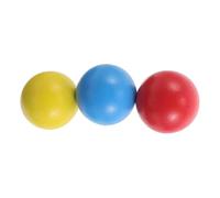Milageto 3 Bolas de bochas de Madera de 1,77 Pulgadas para Juegos Infantiles, Juego Familiar para Fiestas, Patios, Playas, gimnasios y escuelas.