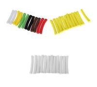 Milageto 36 Paquetes de Varillas de Espuma EVA para Pesca de Carpas, Flotadores Cilíndricos para Atado de Moscas.