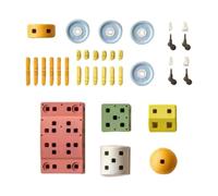 Milageto 36 Piezas de Bloques de construcción DIY, ensamblaje de vehículos educativos para niños de 3, 4, 5, 6, 7 y 8 años, Regalo de Aprendizaje para jardín