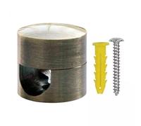 Milageto 4x Gancho para Lámpara Colgante, Accesorio de Iluminación Colgante, Gancho para Lámpara de Techo, Cable para Luces de Techo, Bronce