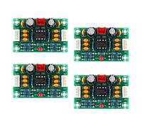 Milageto 4X NE5532 Módulo de Preamplificador OP AMP 2CH DC 12-30V Audio Estéreo Voltaje