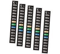 Milageto 5 de para, para terrario, Prueba de Temperatura del Agua, Pegatinas compactas para de pecera, calcomanías de