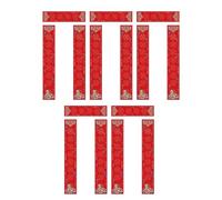 Milageto 5 Juegos de Papel de coplas en para Manualidades, Suministros para año Chino Chun Lian 2026, Papel de caligrafía Xuan Rojo para, Style D