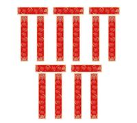 Milageto 5 Juegos de Papel de coplas en para Manualidades, Suministros para año Chino Chun Lian 2026, Papel de caligrafía Xuan Rojo para, Style I