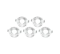 Milageto 5 piezas de soporte de montaje para lámpara de techo, placa transversal redonda para lámpara de pared, candelabro o aplique de pared, 115 Milímetros
