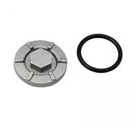 Milageto 5 Piezas Tapón de Drenaje de Aceite para 4HC-15351-00-00 con Junta Repuesto de Tapón Cubierta de Aceite Accesorio Compatible en Aluminio, 6 Piezas