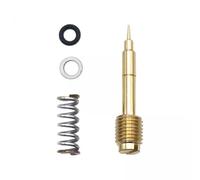 Milageto 5 Piezas Tornillo Ajuste Mezcla Carburador Motocicleta Regulación Fina Material Resistente Agarre Moleteado Compatible con CV40 CVK34/36/40 Adecuado P, 5 piezas