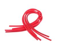 Milageto 5 Piezas Tubo para Aparejo de Carpa Tubo Antienredo Flexible Manguitos para Aparejos de Silicona Manguitos para Anzuelos Resistente Al Desgaste Y Elás, Rojo