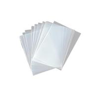 Milageto 50 Fundas Protectoras para Tarjetas, Ligeras, versátiles y Transparentes, Ideales para Tarjetas fotográficas de béisbol y fútbol Americano, 8.9 Cm X 5.75 Cm