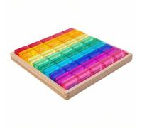 Milageto 50 Piezas Cubos Sensoriales Sensorial