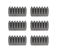 Milageto 6 Piezas Cepillo para Kit de Limpieza Silicona Herramienta de Mantenimiento Ensamble Fácil de Instalar Adecuado para