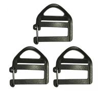 Milageto 6x Clips de Bloqueo para Correas de Escalera, Accesorios para Mochilas y Ropa