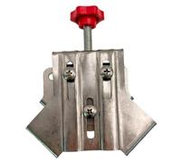 Milageto Abrazadera de ángulo recto, abrazadera de esquina, ligera, con mordaza ajustable, resistente, para carpintería, con clip para de esquinas, Abierto 10.3cmx12cm