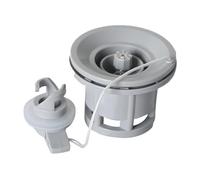 Milageto Accesorio de tapón de para Inflable, Profesional, de instalación Sencilla, de Rendimiento, Accesorio de reparación, 8 Orificios, Gris