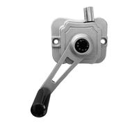 Milageto Accesorio para Percha de Ropa con Manivela, Agitador Manual para Tendedero, Cuerda de Acero Integrada de 1,8 m, Repuestos Multifuncionales para Hogar