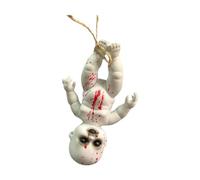 Milageto Accesorios aterradores para Halloween, muñeco de bebé Colgante, Accesorio de Terror, decoración navideña, muñecos espeluznantes, muñeca embrujada para, Niño Grande