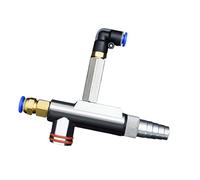 Milageto Accesorios para máquina pulverizadora de bomba de inyector de polvo Fácil de usar Acero Estable Robusto Resistente a corrosión Manguito de
