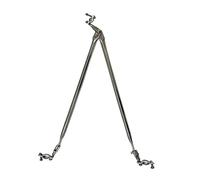 Milageto Accesorios para Remolque de Carga de Bicicletas, Suministros, de Repuesto, Varilla de Remolque de Bicicleta Plateada para, jardín, D Type