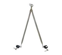 Milageto Accesorios para Remolque de Carga de Bicicletas, Suministros, de Repuesto, Varilla de Remolque de Bicicleta Plateada para, jardín, D Type Upgrade