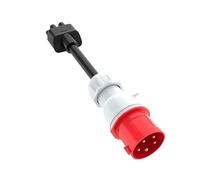 Milageto Adaptador de carga para de corriente universales, ligeras y resistentes, conexión rápida, convertidor de alta potencia de 32 a.