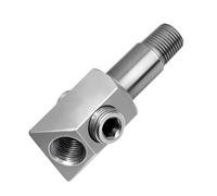 Milageto Adaptador de de presión de Aceite Herramienta de presión de Aceite Fácil instalación Repuestos Profesionales Accesorio automotriz