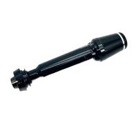 Milageto Adaptador de Eje de Golf con Punta de aleación de Aluminio de 3,35 mm, Resistente, fácil de Instalar, Compatible con Accesorios Negros para TR