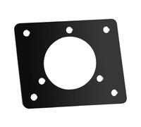 Milageto Adaptador de Puerto de Carga para Carrito de Golf, Repuesto, Ligero, Compacto, fácil de Instalar. Piezas de Enchufe de Carga de Calidad.