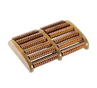 Milageto ador de pies de madera, herramientas de con rodillo, cómodas para mujeres y hombres, hechas a mano durante la visualización de la, 6 filas curvas