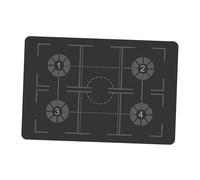 Milageto Alfombra de Entrenamiento de Baloncesto Mat de Pies Alfombra de Práctica Alfombra para Habilidades Función Antideslizante Fabricada en Goma Indicada P, Gris