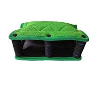 Milageto Almohada de para Entrenamiento Canino Almohadilla Cojín Mordedor Herramienta de Adiestramiento con Yute Acolchado y Espuma Resistente para Mejorar, Verde