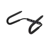 Milageto Asidero Trasero con Soportes Montaje Ajustables Resistente Asidero Metal con Agarres Acolchados Acolchado Protector Lateral para Familias