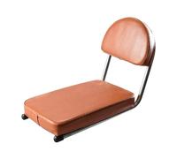 Milageto Asiento de Bicicleta Cojín Trasero Respaldo Esponja Gruesa Sillín Repuesto Ergonómico Accesorios Bicicleta Fácil Montaje Adecuado para Ciclistas, marrón