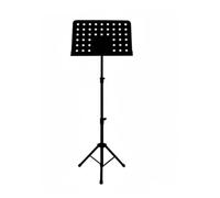 Milageto Atril de Partituras Ajustable Soporte de Música Púlpito Plegable Trípode Estable Material Altura Regulable 80cm-147.5cm Adecuado para Ensayos Estudios Conciertos