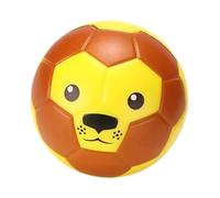 Milageto Balón de Fútbol Infantil Mini Balón Deportivo Animal Suave Juguete Educativo Deporte Material Esponjoso con Diseño Divertido Adecuado para Juego Inter, León