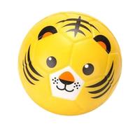 Milageto Balón de Fútbol Infantil Mini Balón Deportivo Animal Suave Juguete Educativo Deporte Material Esponjoso con Diseño Divertido Adecuado para Juego Inter, Tigre