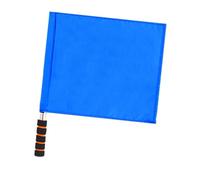 Milageto Bandera para Árbitro Bandera Deportiva con Palo de Acero Inoxidable Mango de Esponja Uso Manual para Atletismo Fútbol
