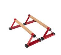 Milageto Barras para Flexiones Cómodo | Barras para Flexiones con Agarre, bases estabilizadoras, Gimnasio en Casa, Principiantes