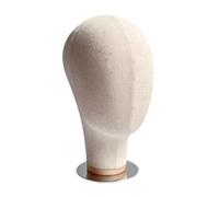 Milageto Base estable para hacer peluca, sombrero multiusos, cabeza de maniquí para auriculares, exhibición de joyas, accesorio resistente, Fondo Argenta