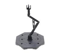 Milageto Base para Figuras de Acción Soporte Exhibidor Modelo Peana Soporte Ajustable Brazo Elevador Montaje Manual Y Ángulos Graduables Adecuada para Coleccio, Negro