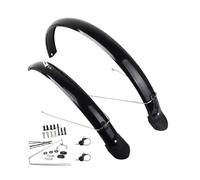 Milageto Bicicleta Guardabarros Kit Delantero Trasero Parafangos Accesorios Ligeros con Accesorio de PVC PP Adecuado para Bicicletas de Montañ, 26 Pulgadas Brillante