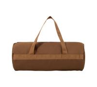 Milageto Bolsa de almacenamiento para estacas de tienda de campaña, bolsa de transporte con cremallera, estuche resistente para guardar de camping, MarrÓn