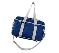 Milageto Bolsa de Hombro Japonesa Bolso Tote Bolso Uniforme Bolso Multifuncional para Mujer Y Uso Diario con Material Oxford Conveniente Adecuada para Viajes Y, Gris Azul Oscuro