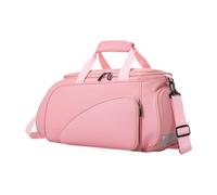 Milageto Bolsa de Tenis de Mesa, Bolsa de Transporte para Equipo de Pong, de Viaje Profesional de Gran Capacidad, Cruzada para Guardar de Pong, Rosa