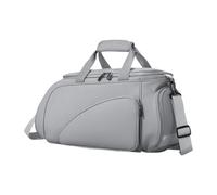 Milageto Bolsa de Tenis de Mesa, Bolsa de Transporte para Equipo de Pong, de Viaje Profesional de Gran Capacidad, Cruzada para Guardar de Pong, Gris